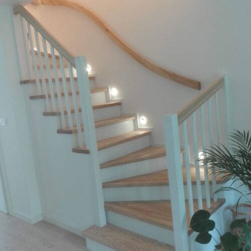 Holztreppen in Braunschweig