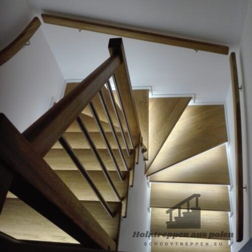 Holztreppe in Datteln