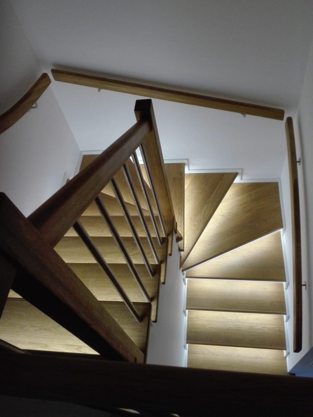 Holztreppe in Datteln