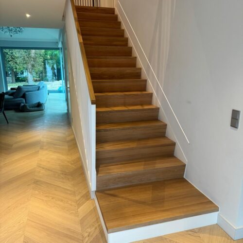 Holztreppen in Kassel