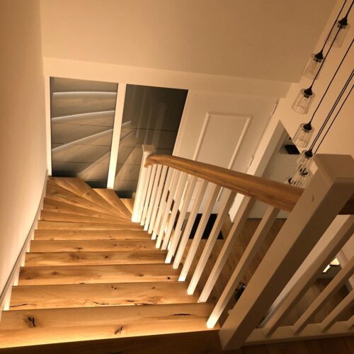 Welche Holztreppe