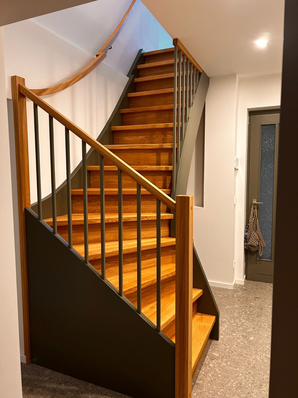 Holzwendeltreppe