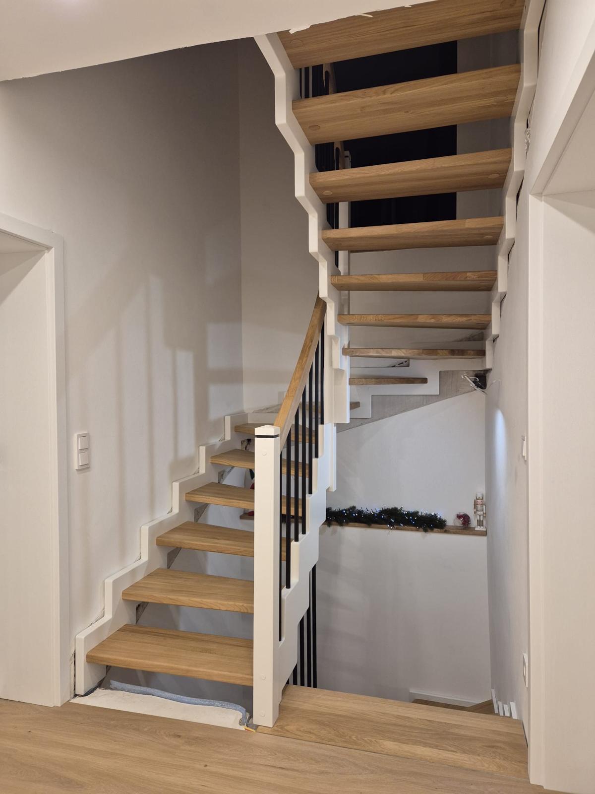 Holztreppen aus Polen für Ahrensburg bei Hamburg