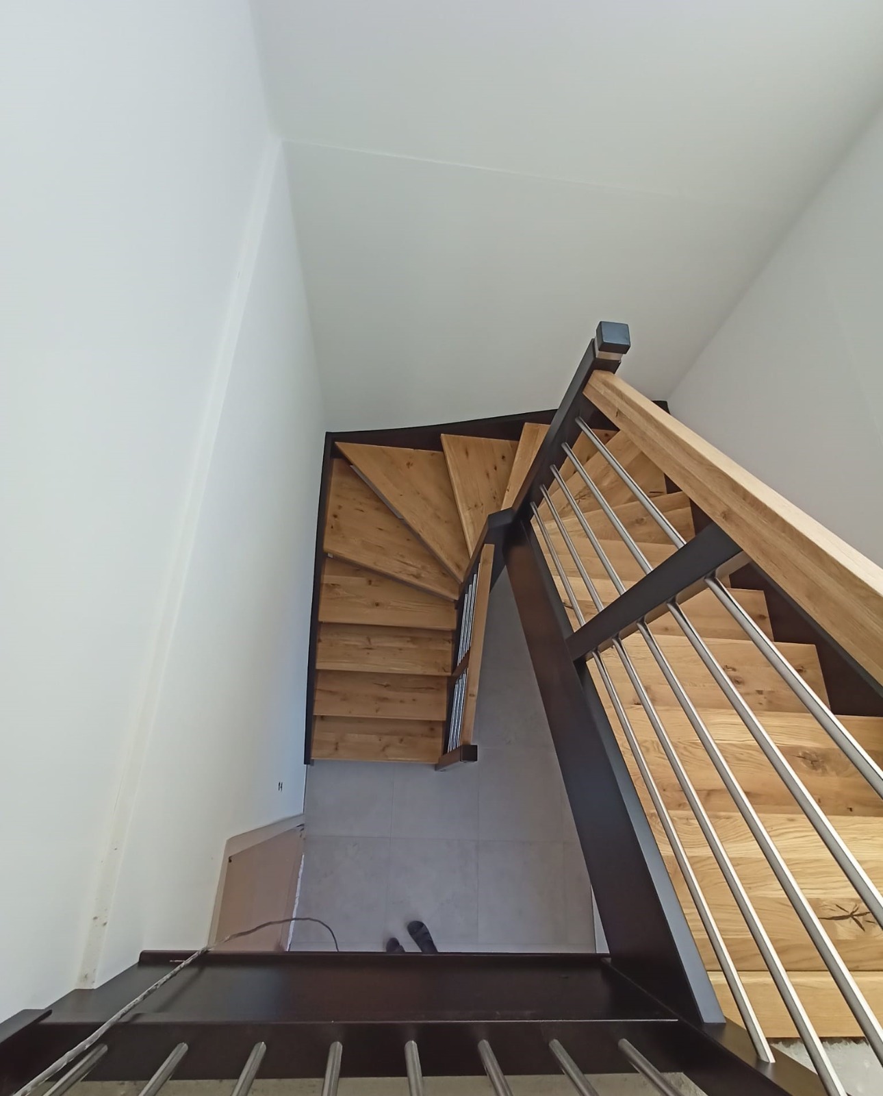 holztreppe im altbau