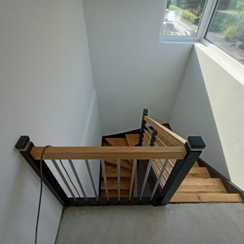 Holztreppen in Heidelberg