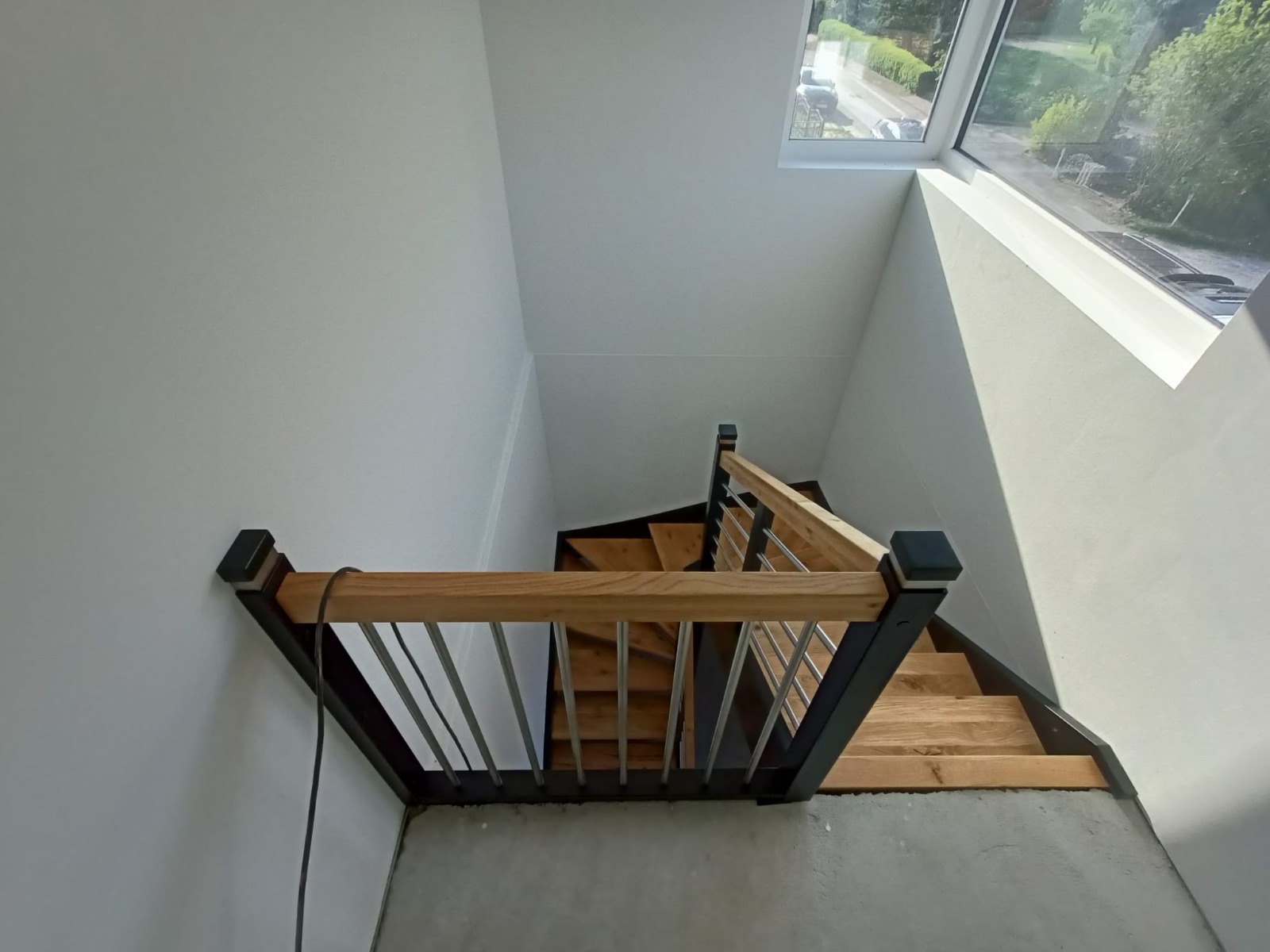 Holztreppen in Heidelberg