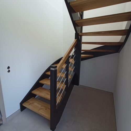 knarrende holztreppe