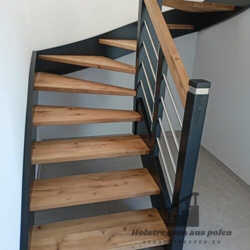 Holztreppen in Münster