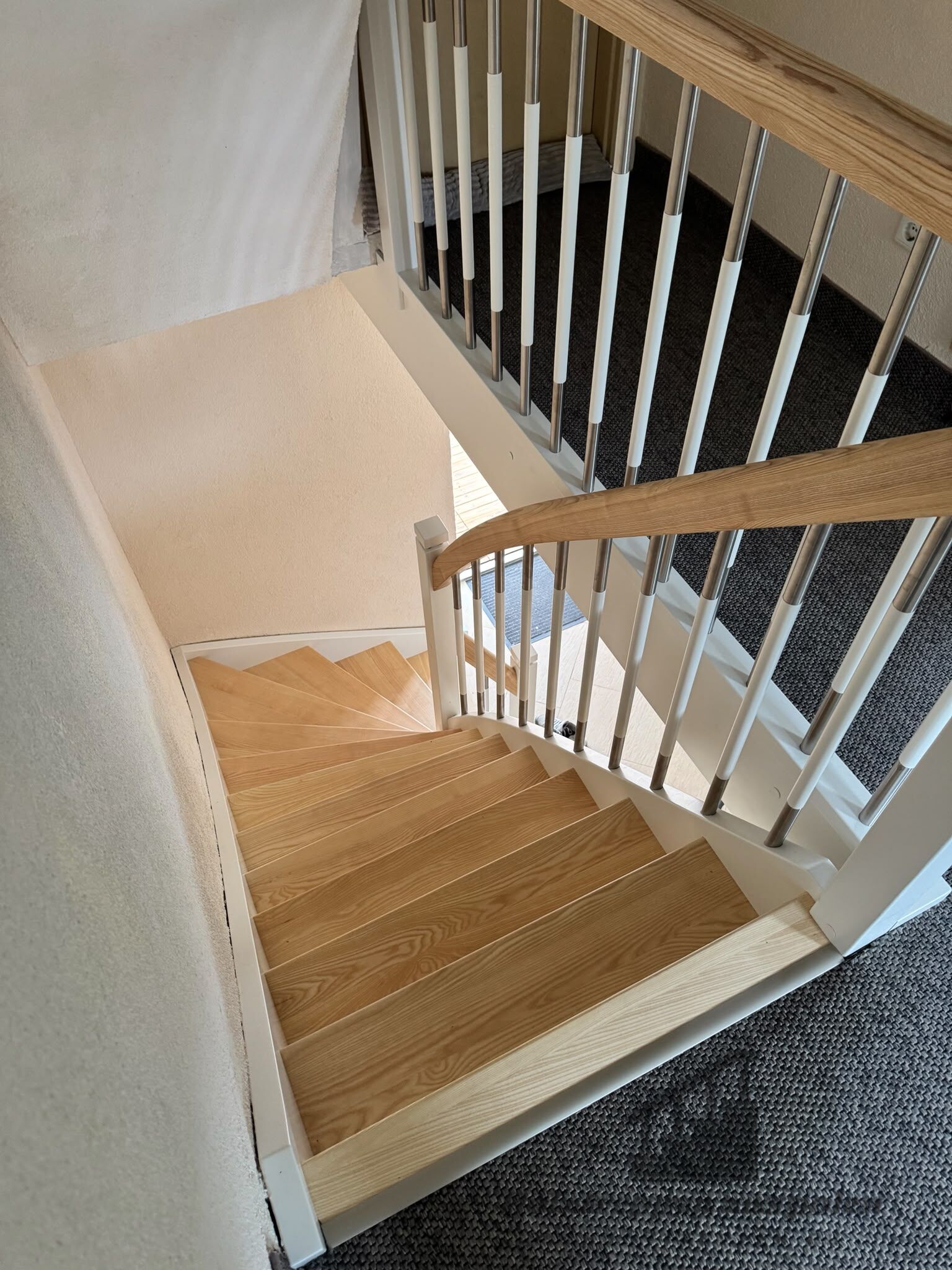Holztreppen in Regensburg